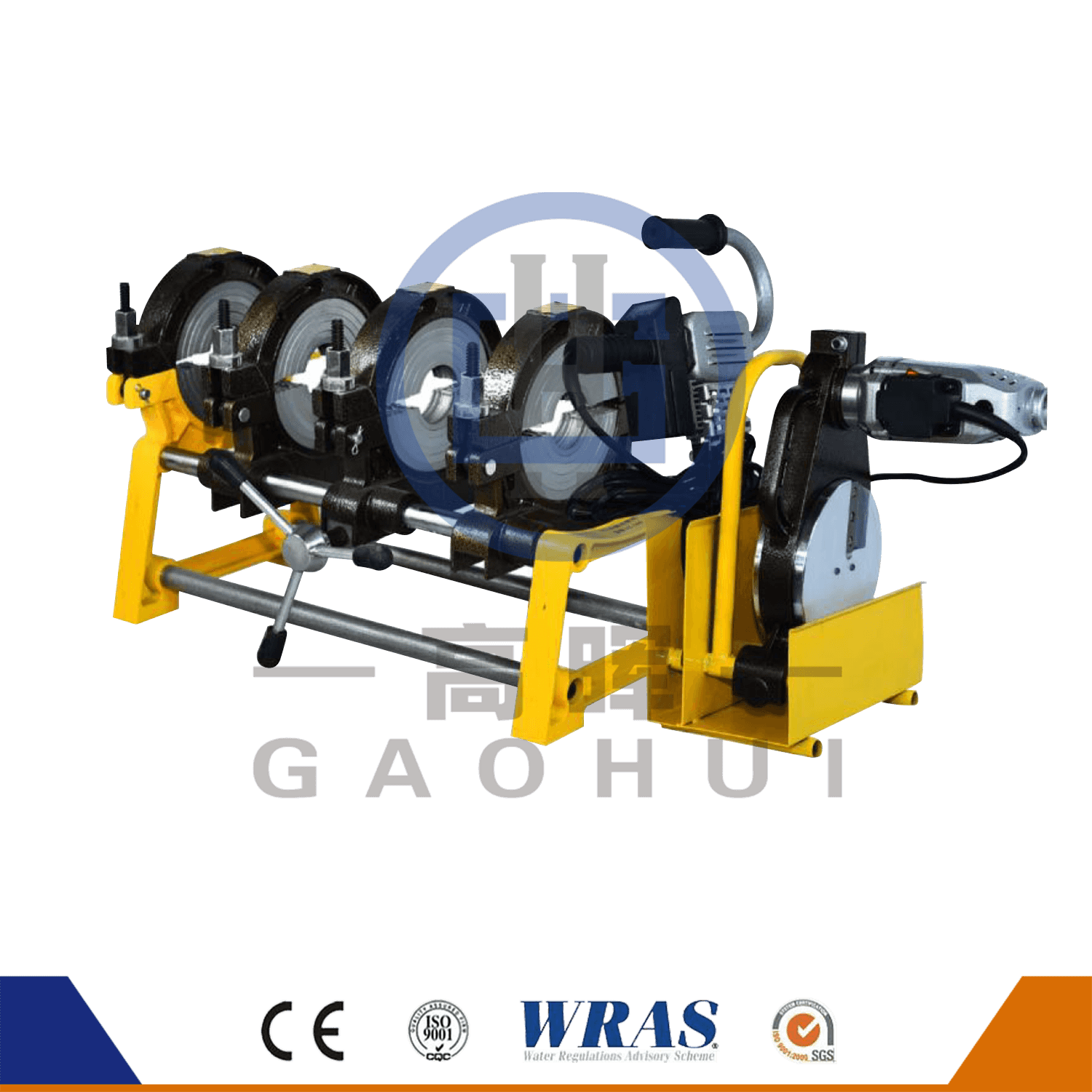 HDPE-putken manuaalinen muovipussin fuusiohitsauskone GF-160-4M/GF-200-4M