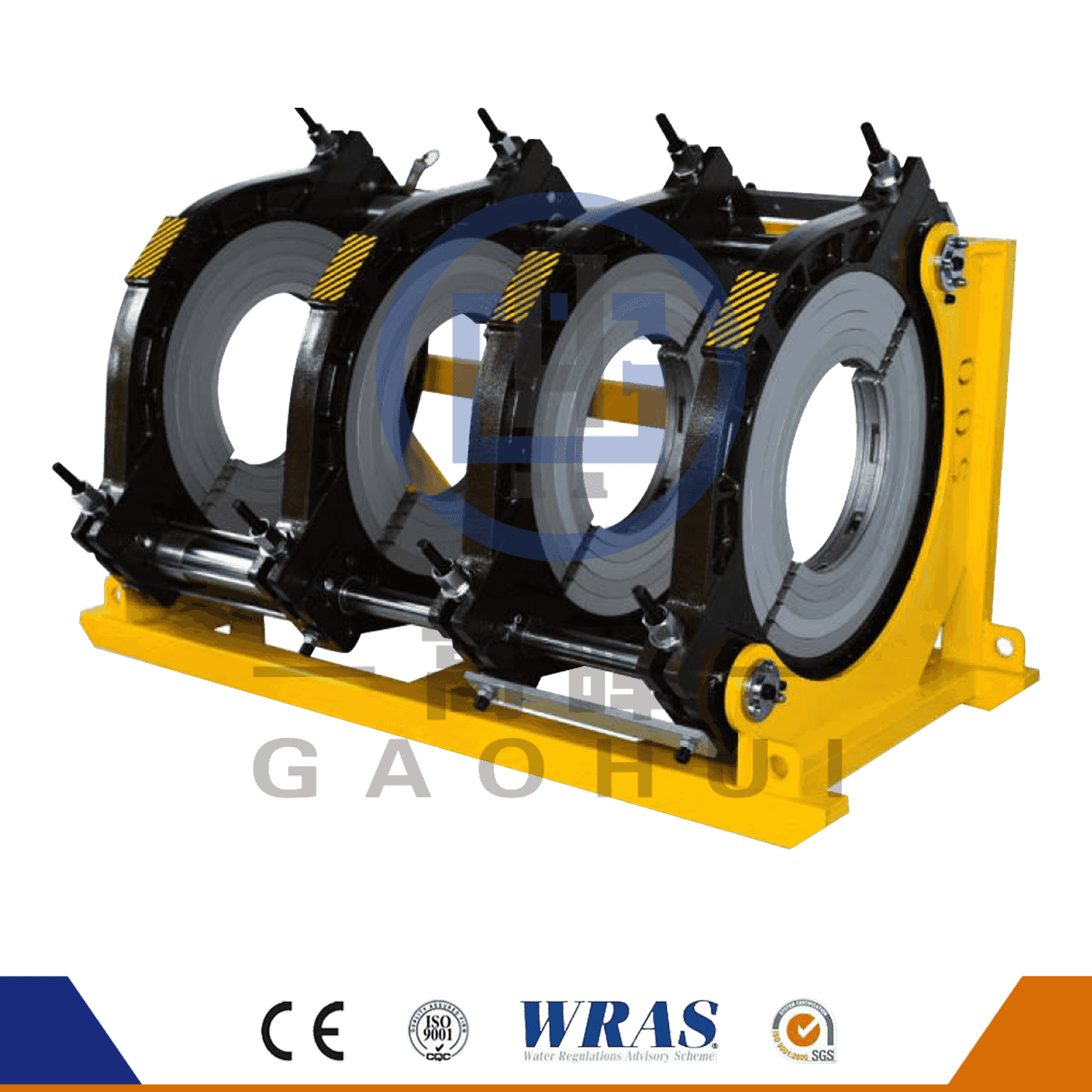 500 hydraulinen puoliautomaattinen HDPE-putken liitoskone